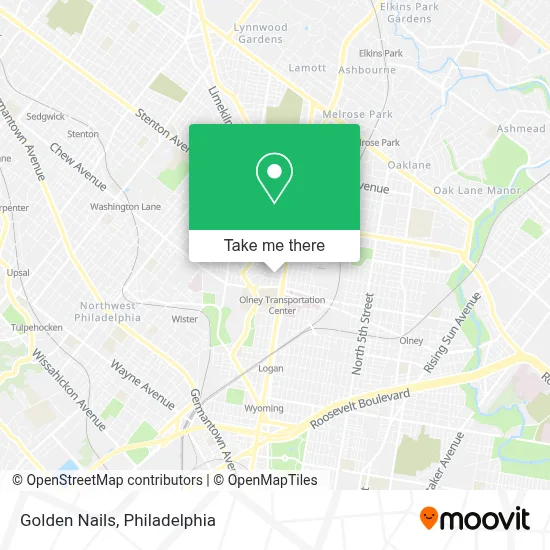 Golden Nails map