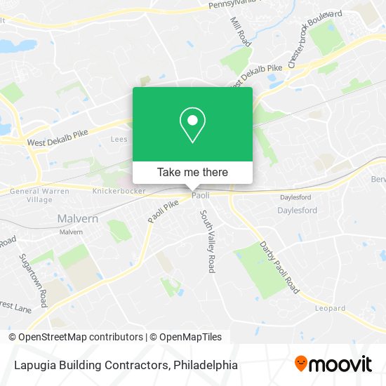Lapugia Building Contractors map