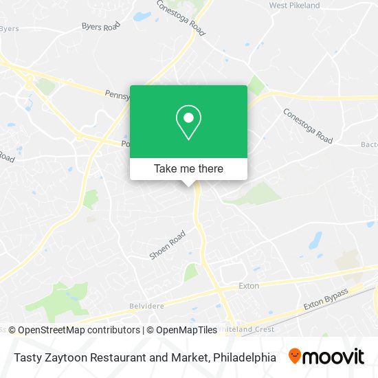Tasty Zaytoon Restaurant and Market map