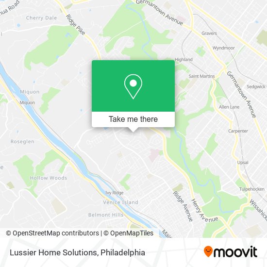 Mapa de Lussier Home Solutions