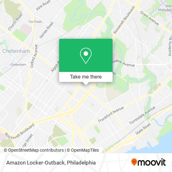 Amazon Locker-Outback map