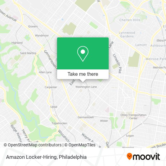 Amazon Locker-Hiring map
