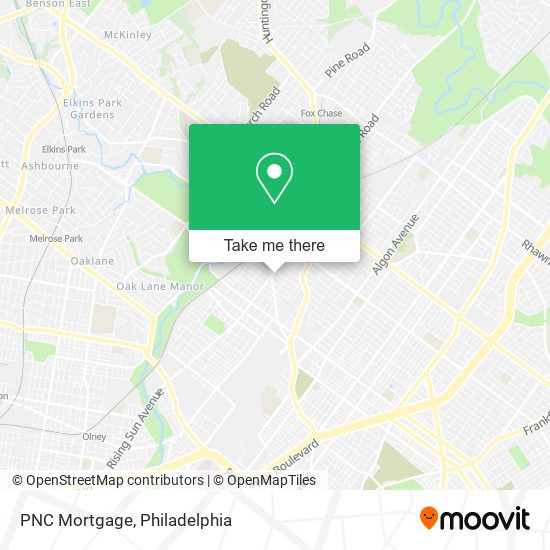 PNC Mortgage map