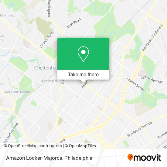 Amazon Locker-Majorca map