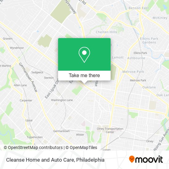Cleanse Home and Auto Care map