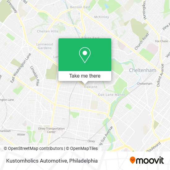 Kustomholics Automotive map