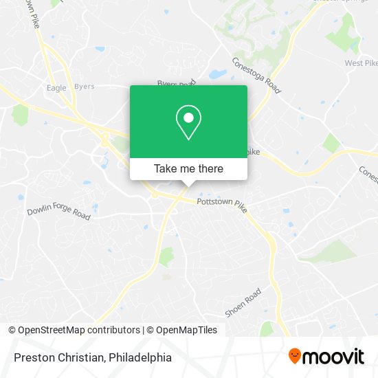 Preston Christian map