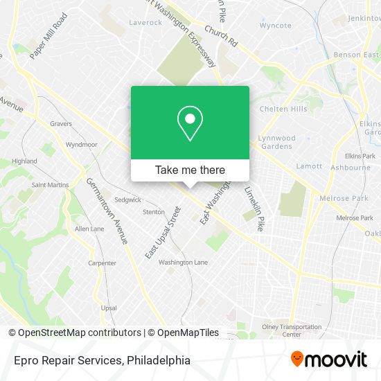 Epro Repair Services map