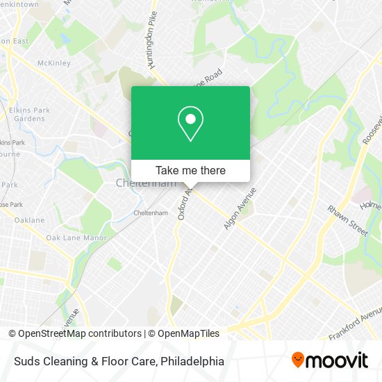 Suds Cleaning & Floor Care map