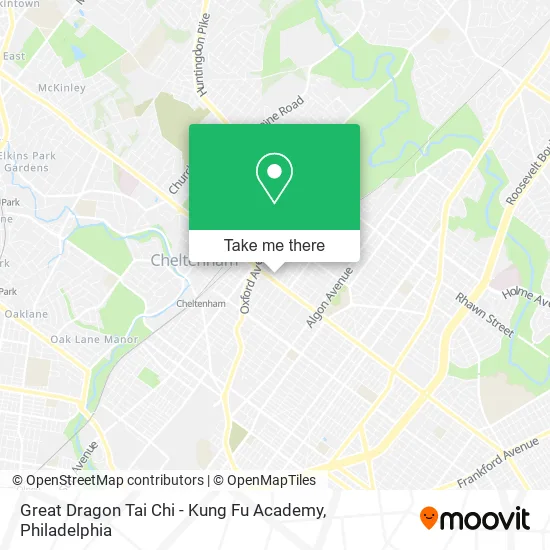 Great Dragon Tai Chi - Kung Fu Academy map