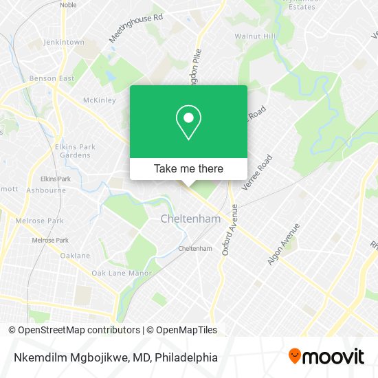 Nkemdilm Mgbojikwe, MD map