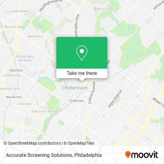 Accurate Screening Solutions map