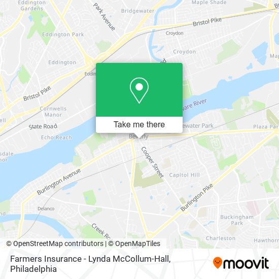 Farmers Insurance - Lynda McCollum-Hall map
