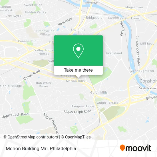 Merion Building Mri map