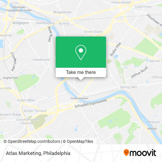 Atlas Marketing map