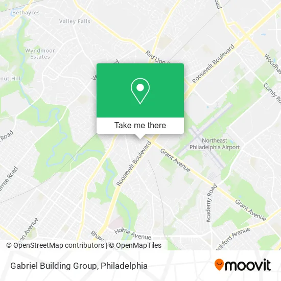 Gabriel Building Group map