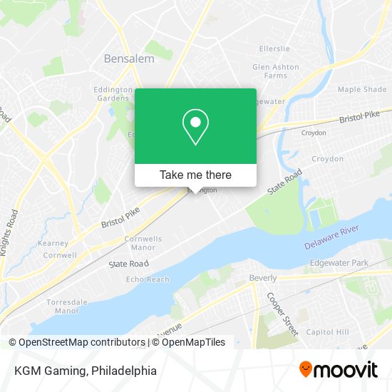 KGM Gaming map