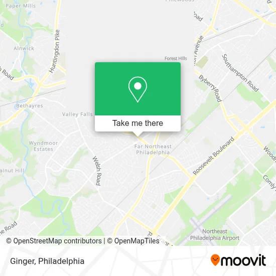 Ginger map