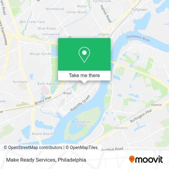 Make Ready Services map