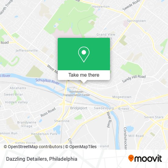 Dazzling Detailers map