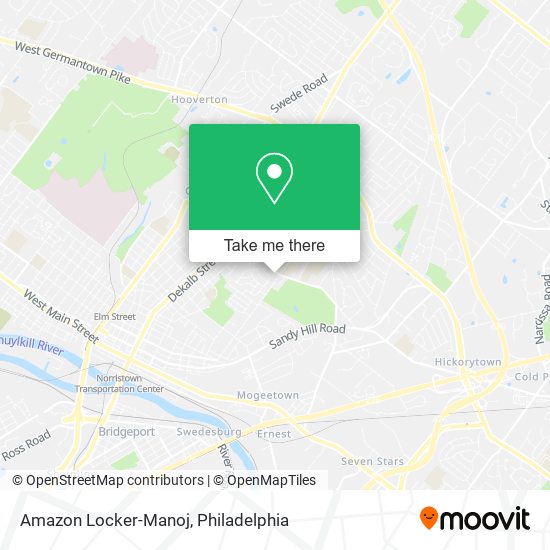 Mapa de Amazon Locker-Manoj