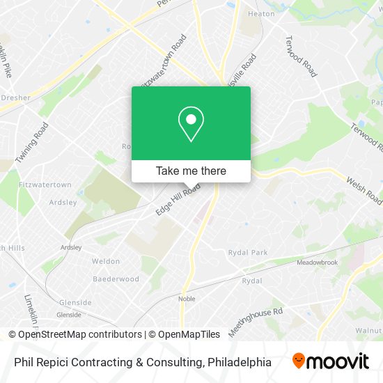 Phil Repici Contracting & Consulting map