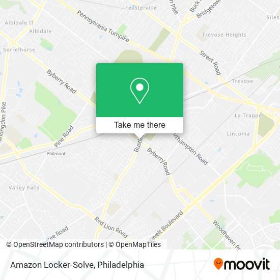 Amazon Locker-Solve map