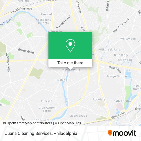 Mapa de Juana Cleaning Services