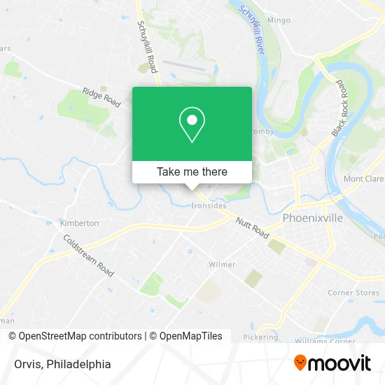 Orvis map