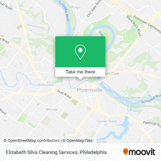 Mapa de Elizabeth Silva Cleaning Services