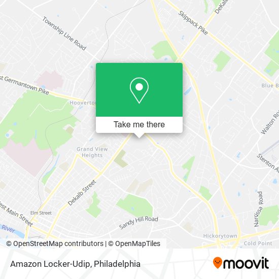 Amazon Locker-Udip map