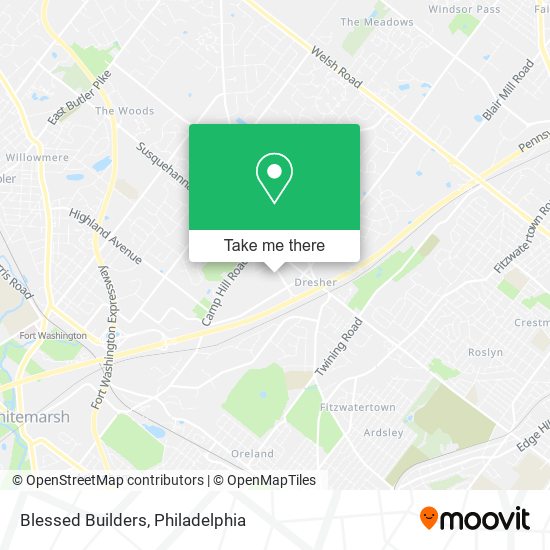 Mapa de Blessed Builders