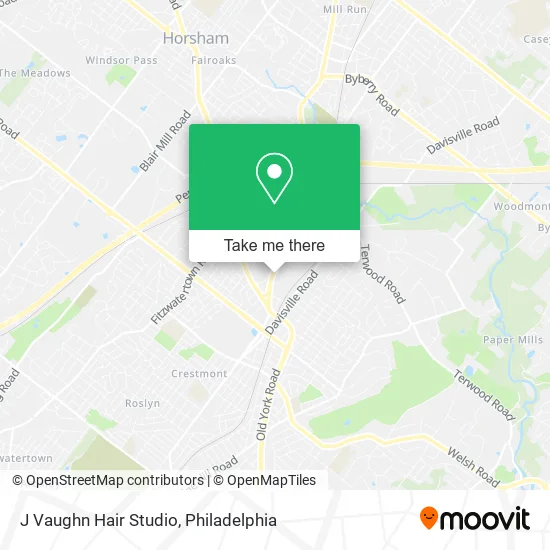 J Vaughn Hair Studio map