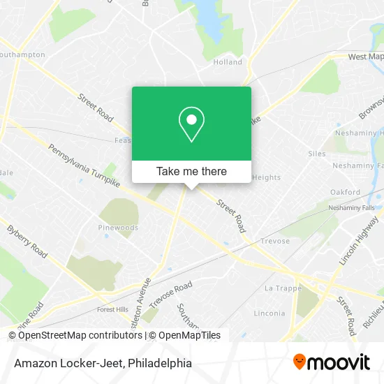 Mapa de Amazon Locker-Jeet