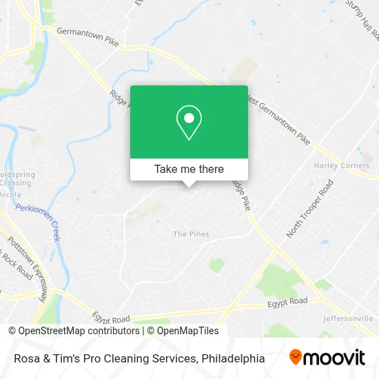 Rosa & Tim's Pro Cleaning Services map