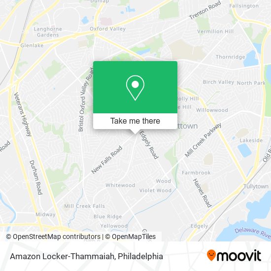 Amazon Locker-Thammaiah map