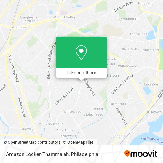 Amazon Locker-Thammaiah map