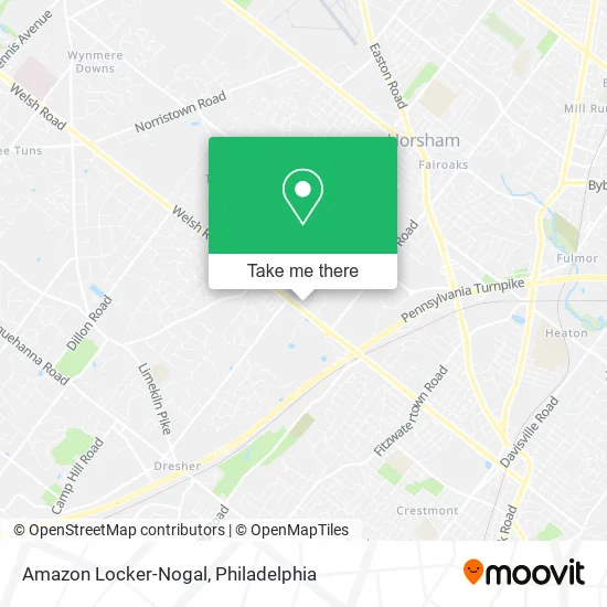 Amazon Locker-Nogal map