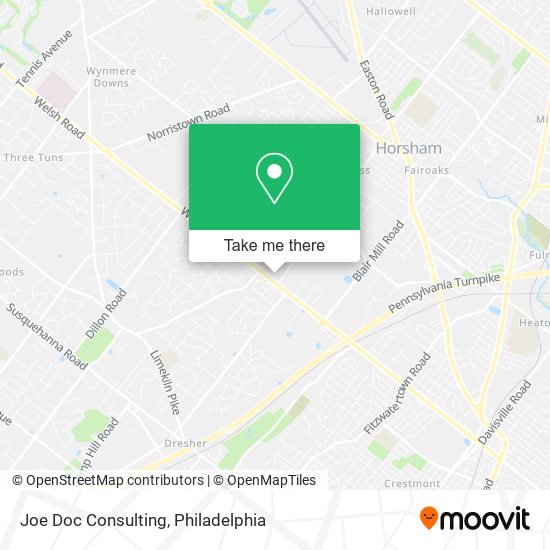 Joe Doc Consulting map