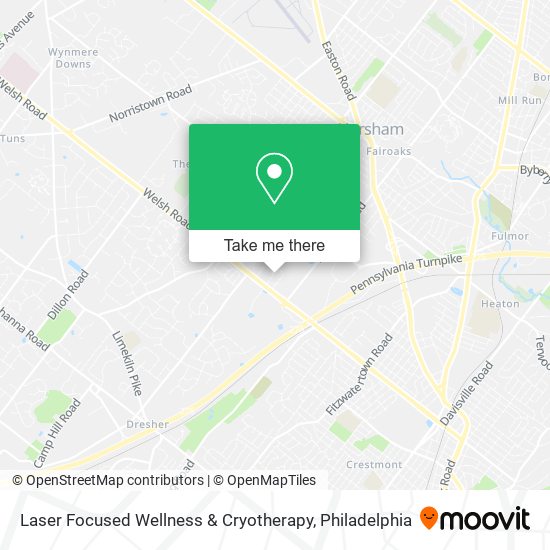 Laser Focused Wellness & Cryotherapy map