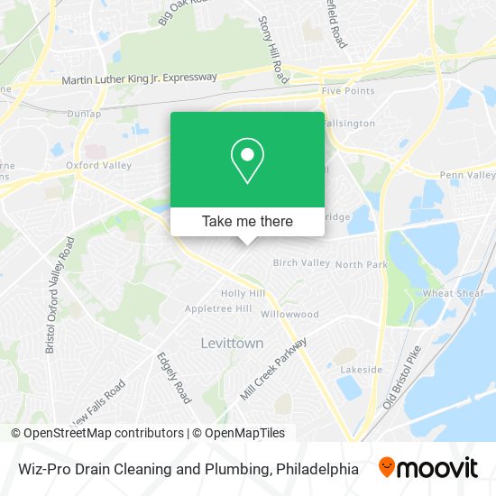 Mapa de Wiz-Pro Drain Cleaning and Plumbing