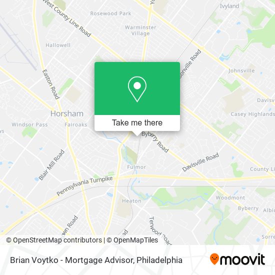 Mapa de Brian Voytko - Mortgage Advisor