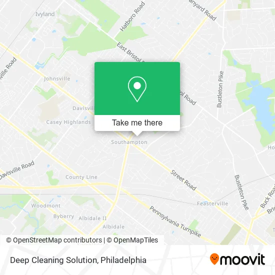 Deep Cleaning Solution map