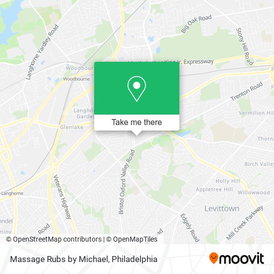 Massage Rubs by Michael map