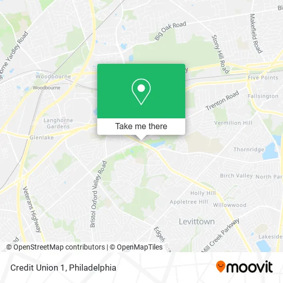 Credit Union 1 map