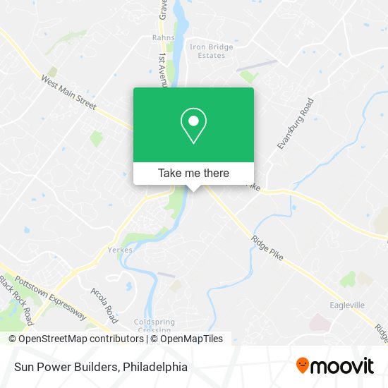 Sun Power Builders map