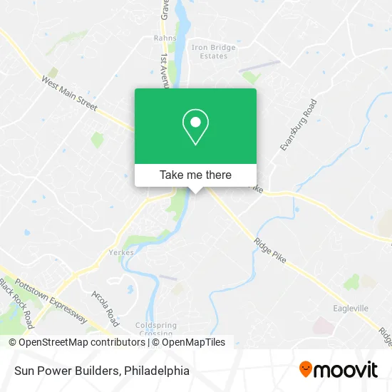 Sun Power Builders map