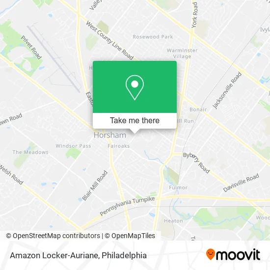 Amazon Locker-Auriane map