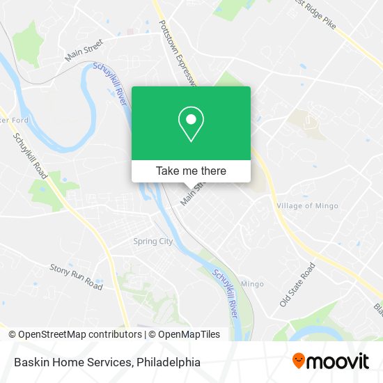 Baskin Home Services map