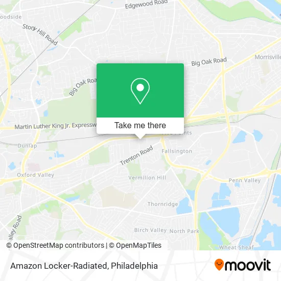 Amazon Locker-Radiated map